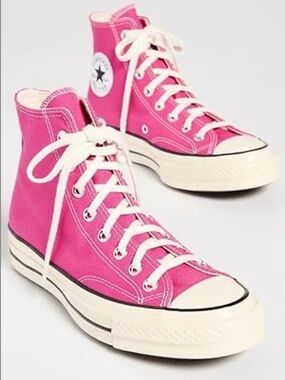 NEW Converse Chuck Taylor 70 High Top sneakers Lucky Pink Egret canvas Women’s 8